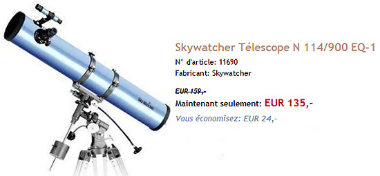 Skywatcher 114/900 EQ-1
